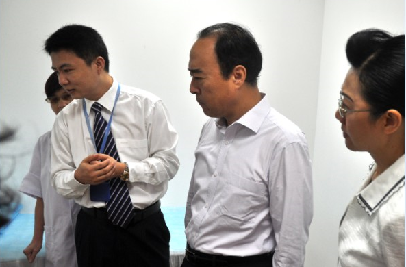 市政协主席白天一行莅临我司调研工作