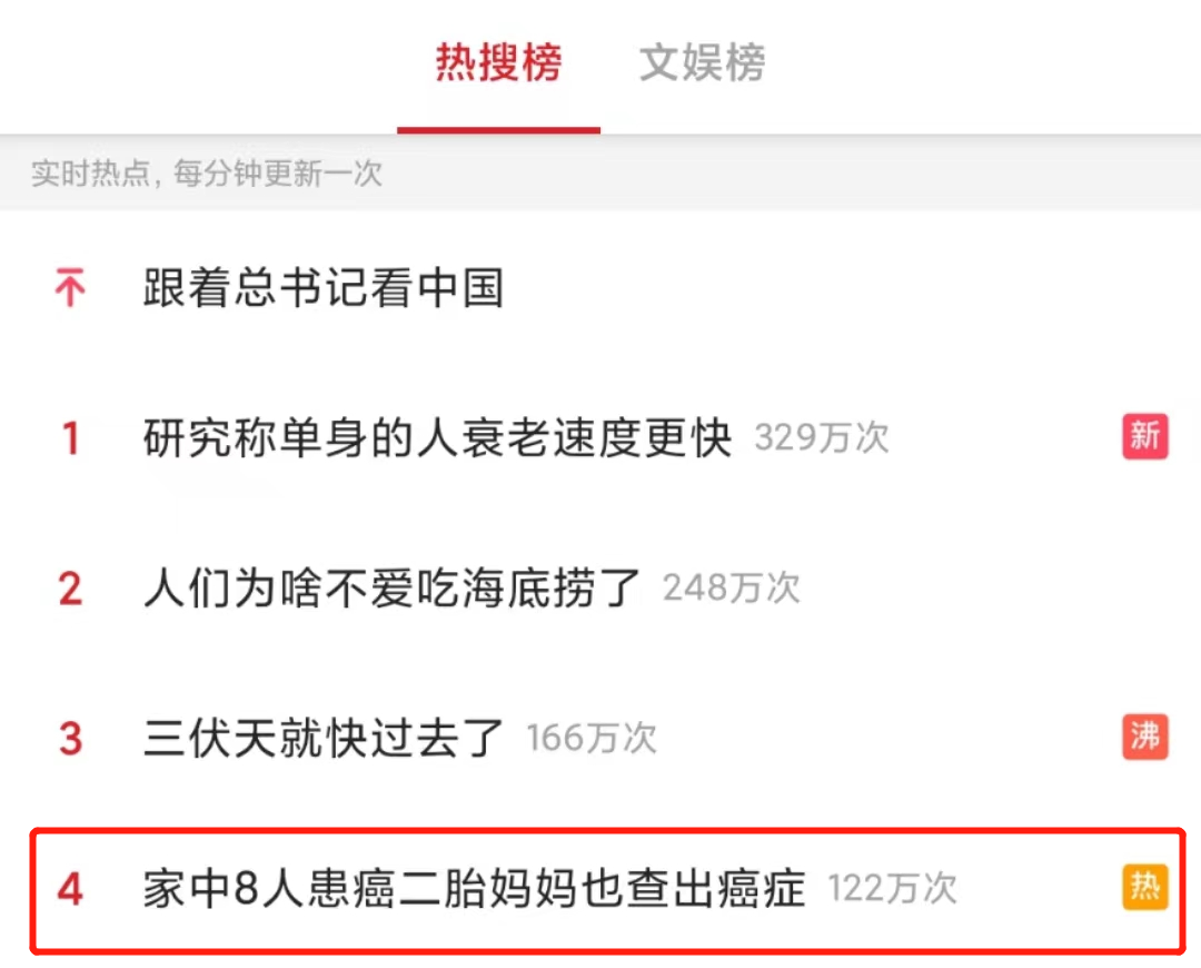 一家人中有8位癌症患者，癌症遗传的概率到底有多大？